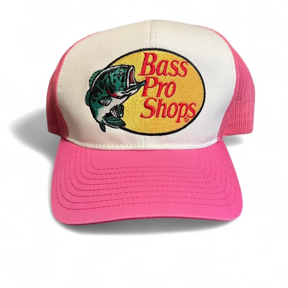 Bass Pro Shops Pink and Cream Cap